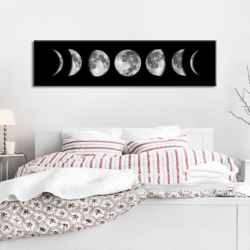 Embroidery Moon Painting