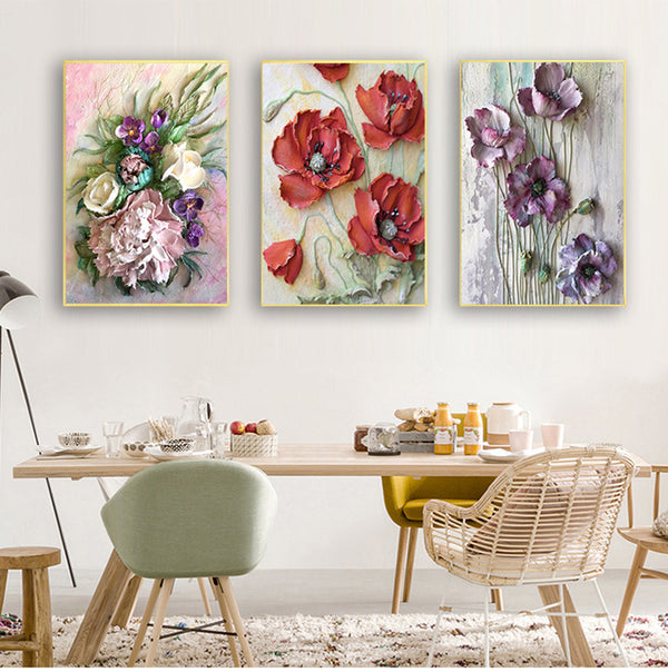 Floral Canvas Poster
