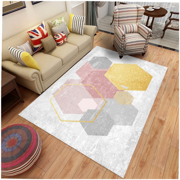 Modern Rectangle Carpet – Versatile Home Décor