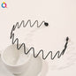 Minimal metal base facial wash hair band, no marks on the back of the head, pressed hair clip, high-end feel headband hair accessories