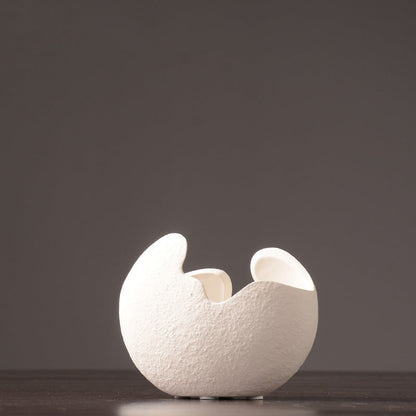 Stylish White Ceramic Vase
