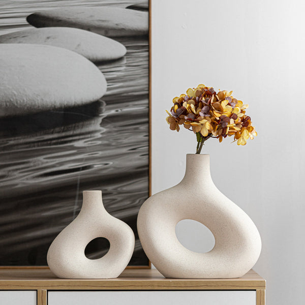 Luxury Hand-Painted European Ceramic Vase