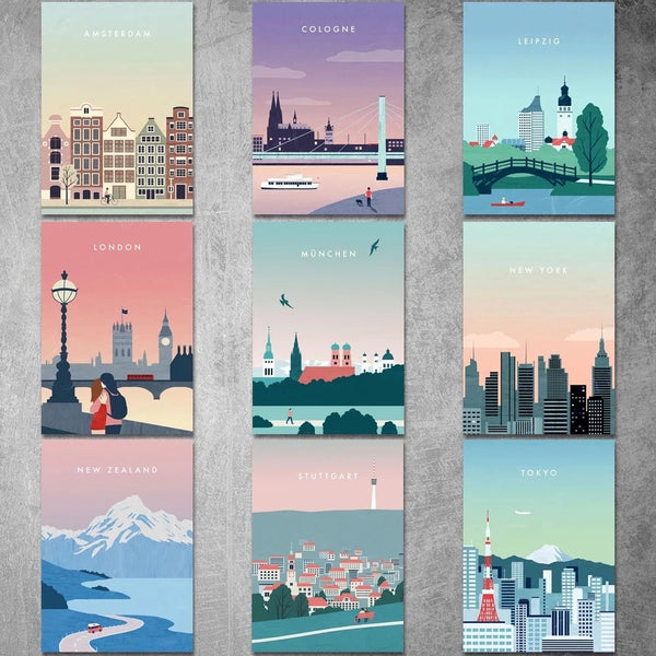 Travel Canvas Poster