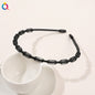 Minimal metal base facial wash hair band, no marks on the back of the head, pressed hair clip, high-end feel headband hair accessories