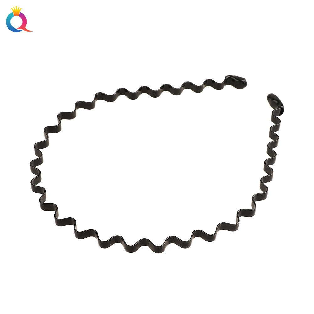 Minimal metal base facial wash hair band, no marks on the back of the head, pressed hair clip, high-end feel headband hair accessories