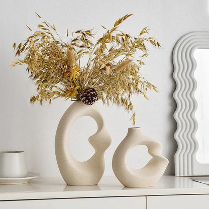 Nordic Luxury Ceramic Vase