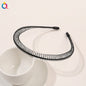 Minimal metal base facial wash hair band, no marks on the back of the head, pressed hair clip, high-end feel headband hair accessories
