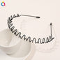Minimal metal base facial wash hair band, no marks on the back of the head, pressed hair clip, high-end feel headband hair accessories