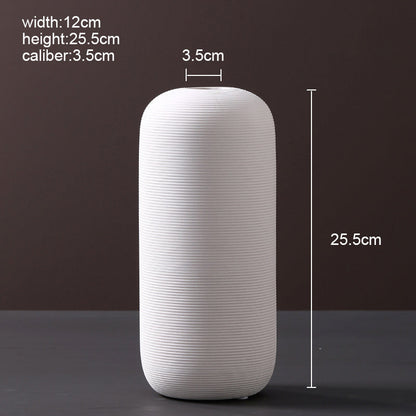 Nordic Scandinavian Style Ceramic Vase
