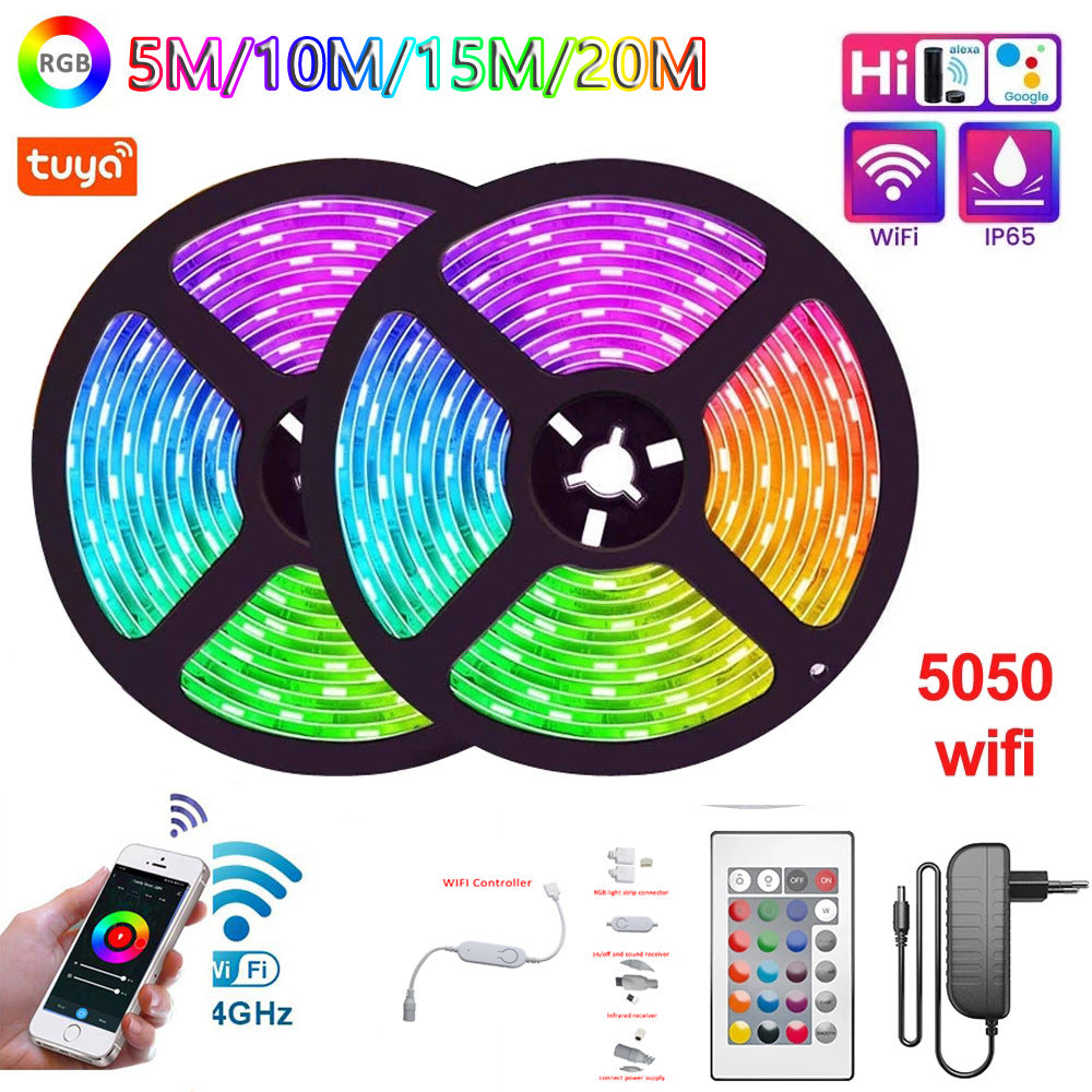 WIFI infrared Bluetooth LED Strip 5050 2835RGB Indoor And Outdoor Ambient Decorative Waterproof Strip Light Set