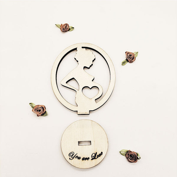 Mother's Day Engraved Boxwood Ornament