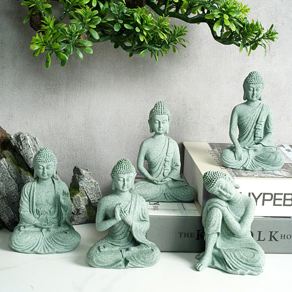 Synthetic Resin Buddha Statue – Chinese Style