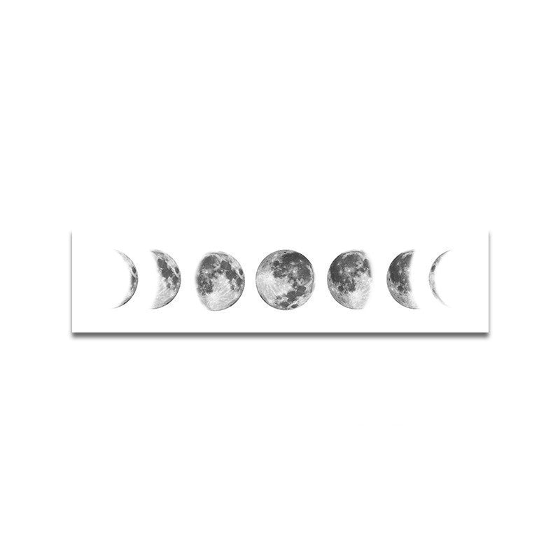 Embroidery Moon Painting