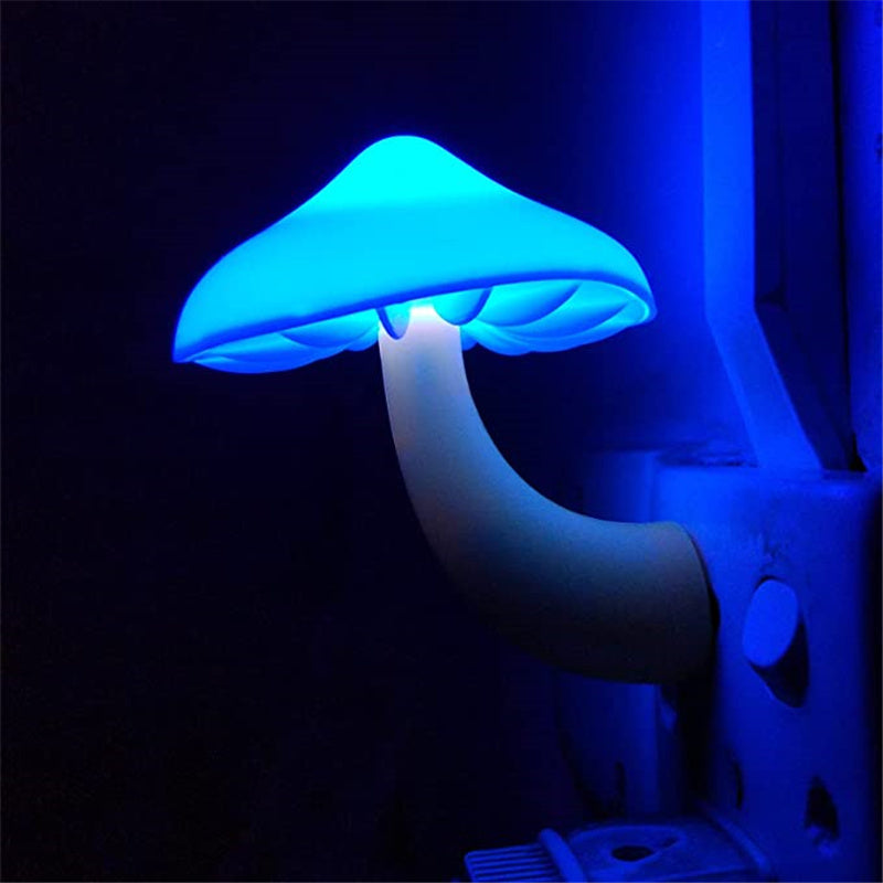 Mushroom Wall Socket Lamp
