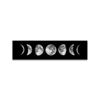 Embroidery Moon Painting
