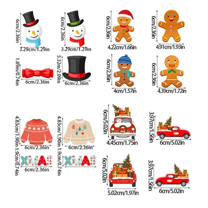 24PCS Christmas Party Decorations