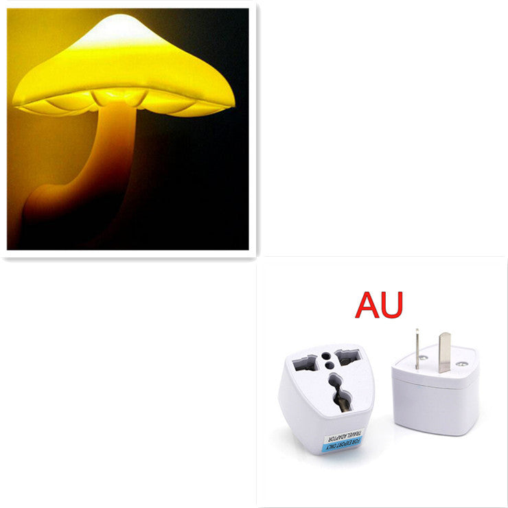 Mushroom Wall Socket Lamp